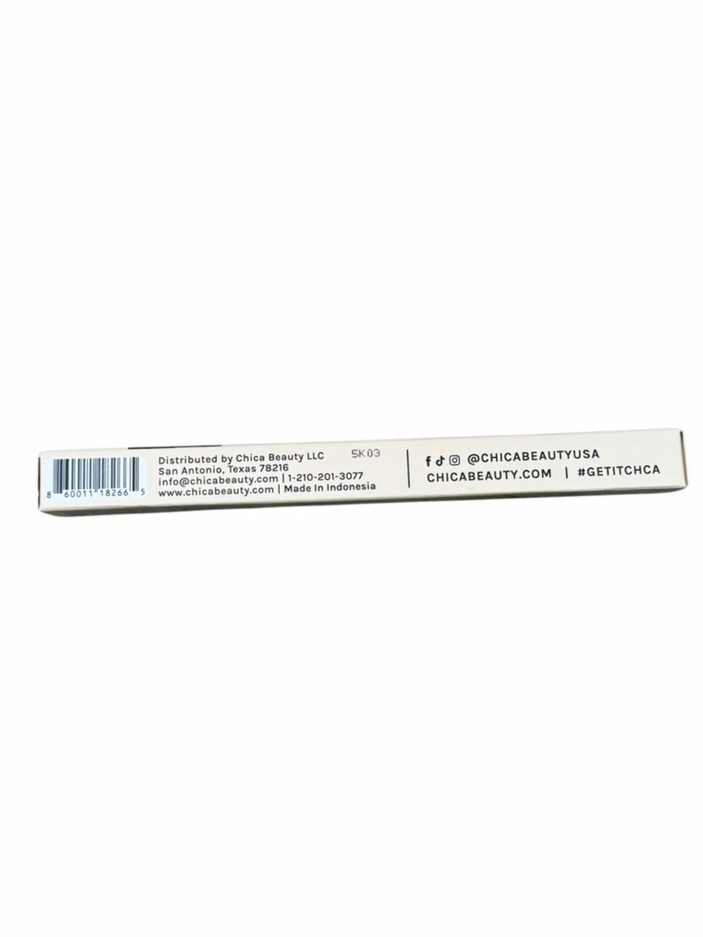 Chica Beauty Duo Gel Eyeliner in La Playa (Dark Brown/Bronze)